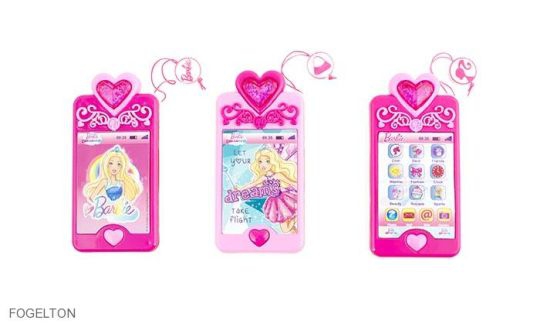Cukríky Barbie telefón so srdiečkom 12g MSI