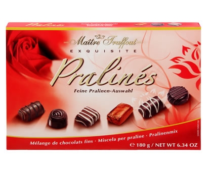 Dez.Pralinky 180g Exquisit