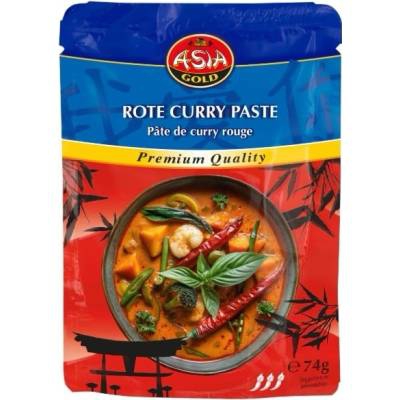 Pasta červená kari 74g Asia Gold