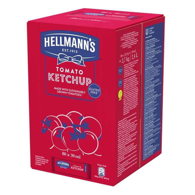 Kečup Hellm.30ml porcovaný